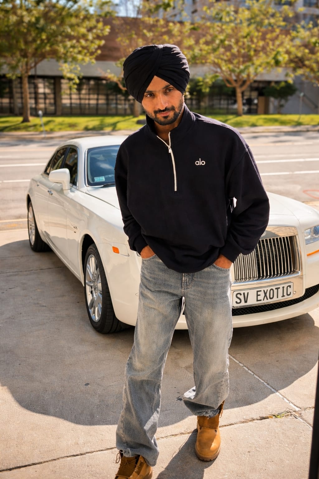 Nirvair Pannu with Silicon Valley Exotics